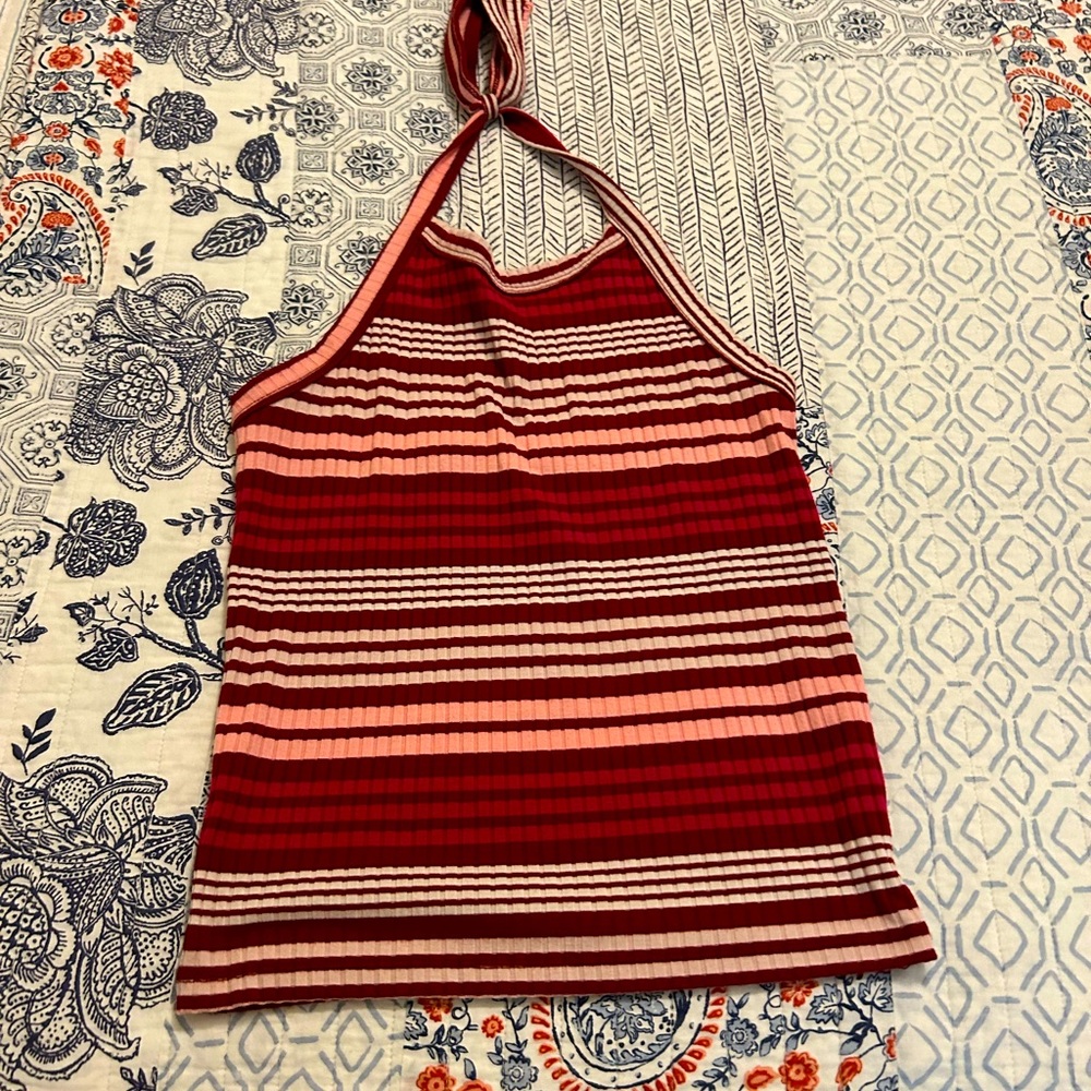 Halter tie top